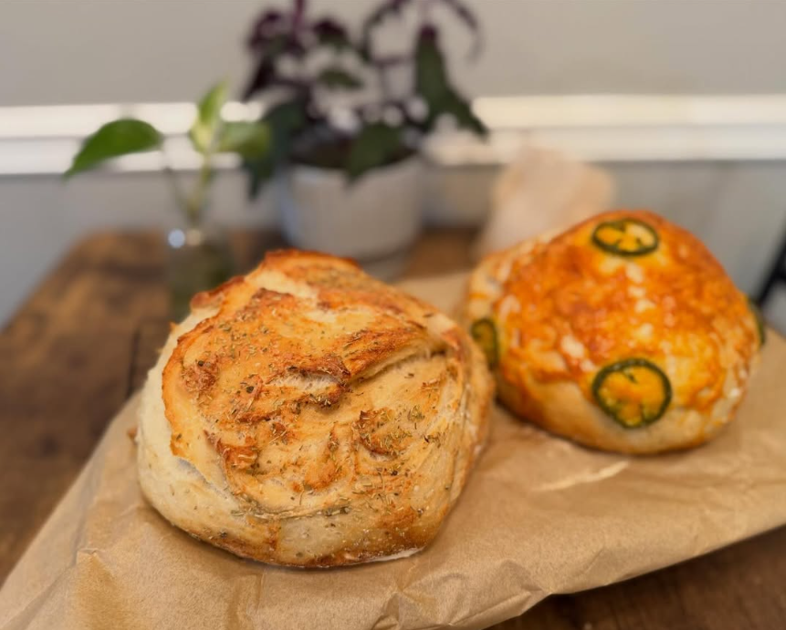 Fresh baked pastries